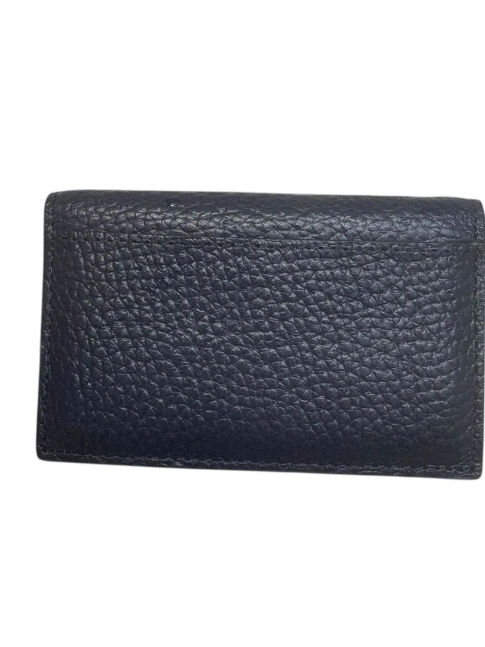 Dagne Dover navy dark blue card case holder